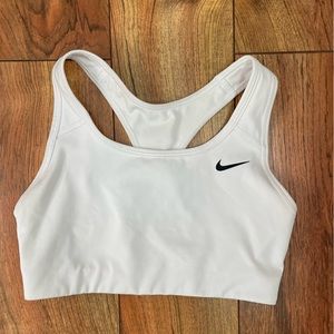 White Nike Sports Bra
